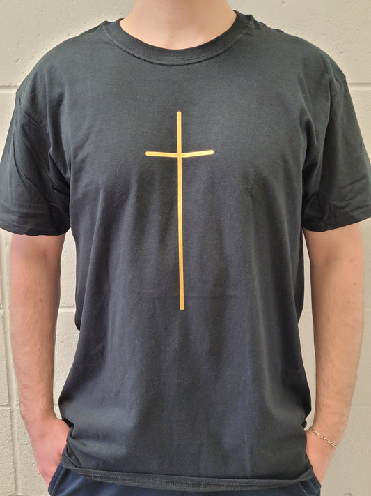 Jesus Cross - Gold t-shirt