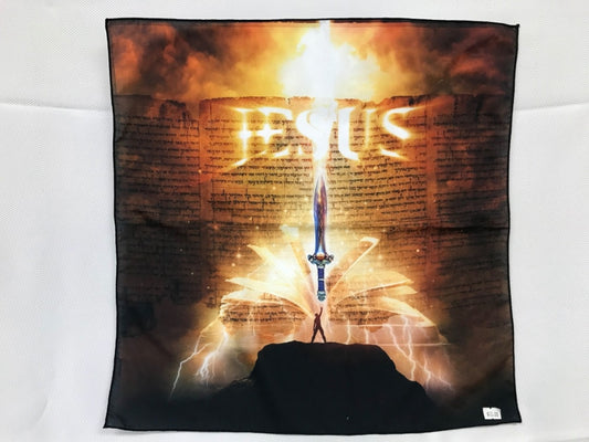 Jesus - 18" x 18" Handkerchief Worship