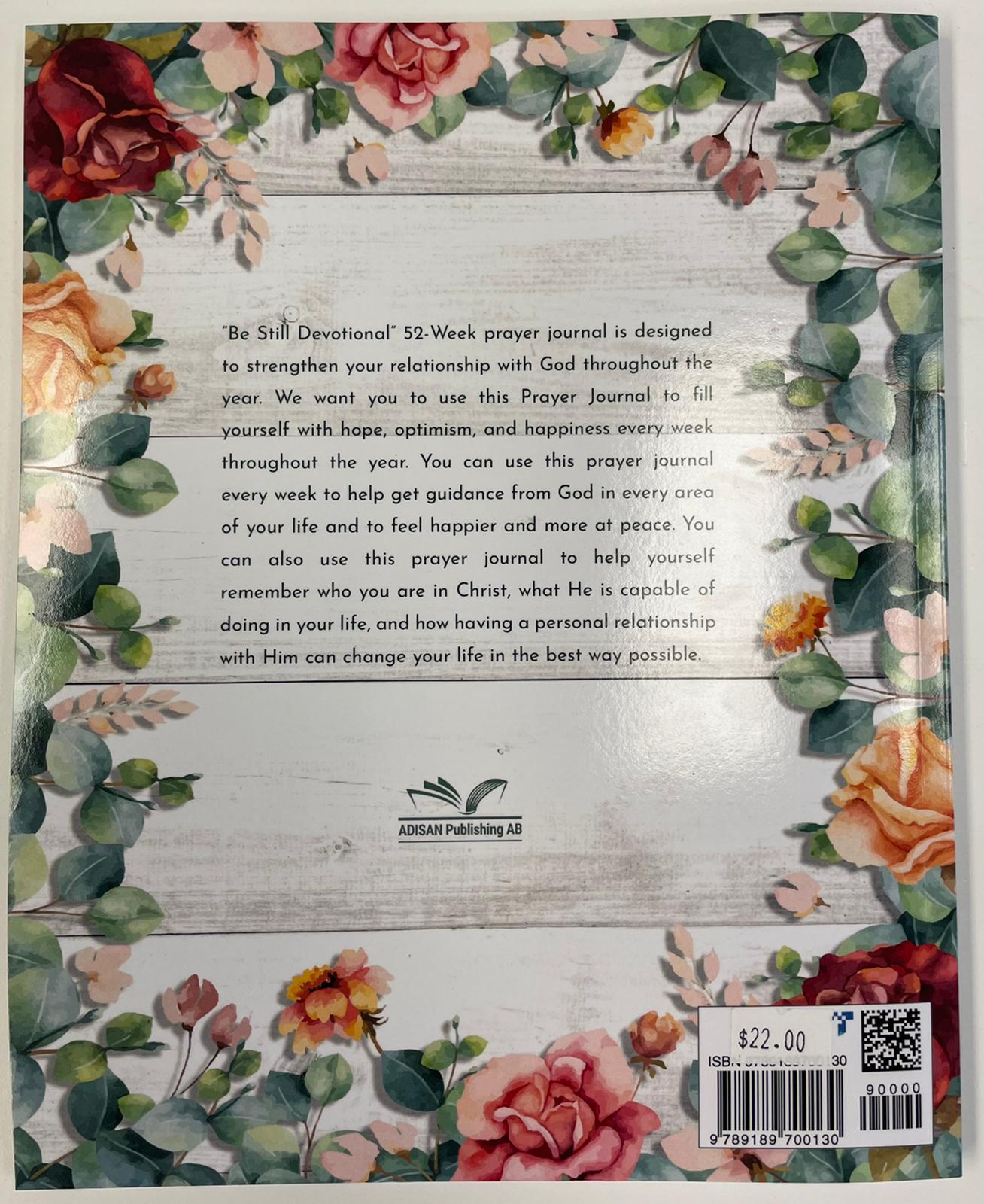 Be Still Devotional Prayer Journal for Women